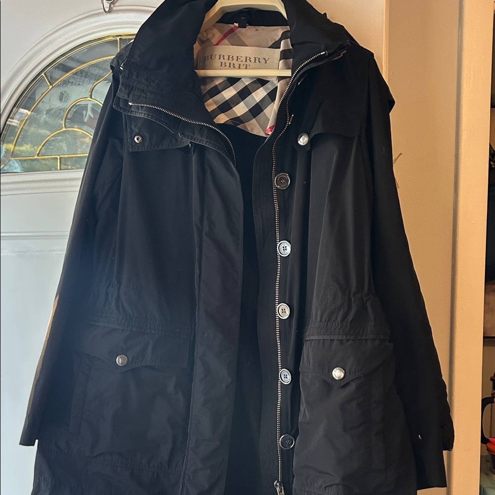 Burberry Black Utility Jacket for Women
